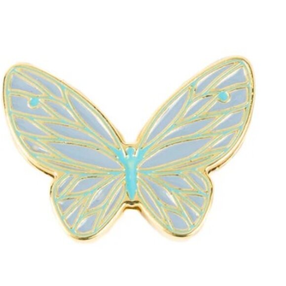 LUG Wicked x Lug Bag Charm - Butterfly Blue - Picture 1 of 4